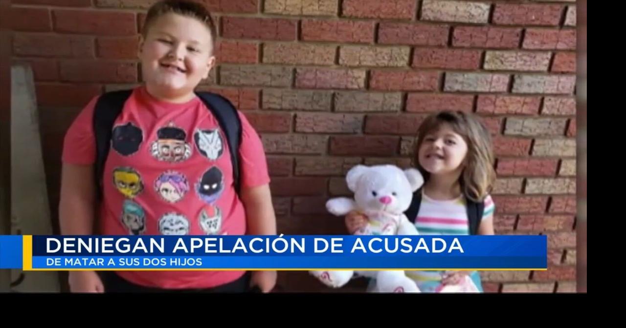 Deniegan apelación de acusada de matar a sus dos hijos | Noticias ...