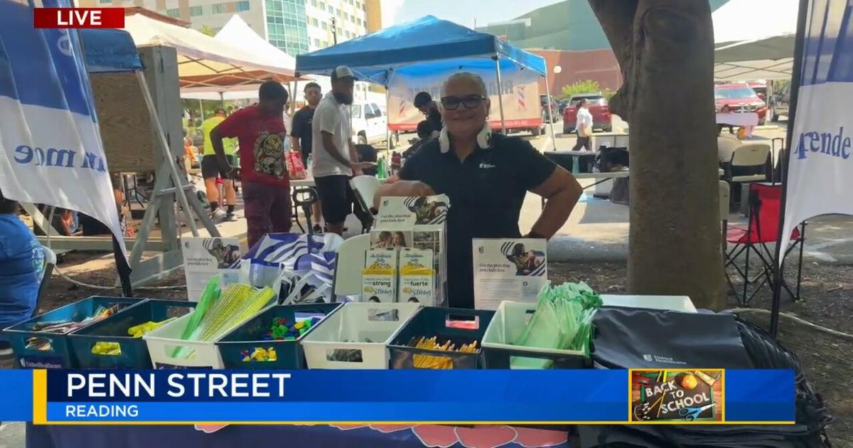 Reading back-to-school event features free school supplies, haircuts, and more