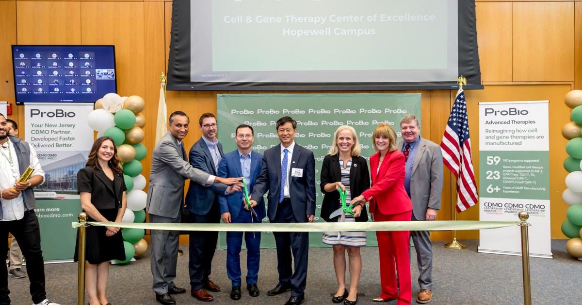 ProBio Opens Flagship U.S. Plasmid & Viral Vector Manufacturing Facility in Hopewell, New Jersey to Advance Cell and Gene Therapy