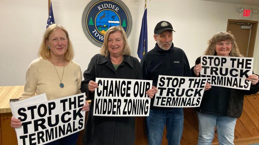 Kidder residents speak out against proposed truck terminals Poconos