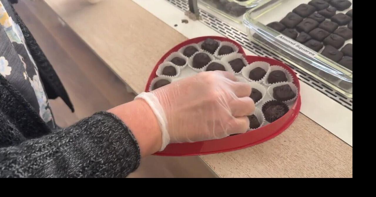 Local candy shop gears up for busy Valentine’s Day