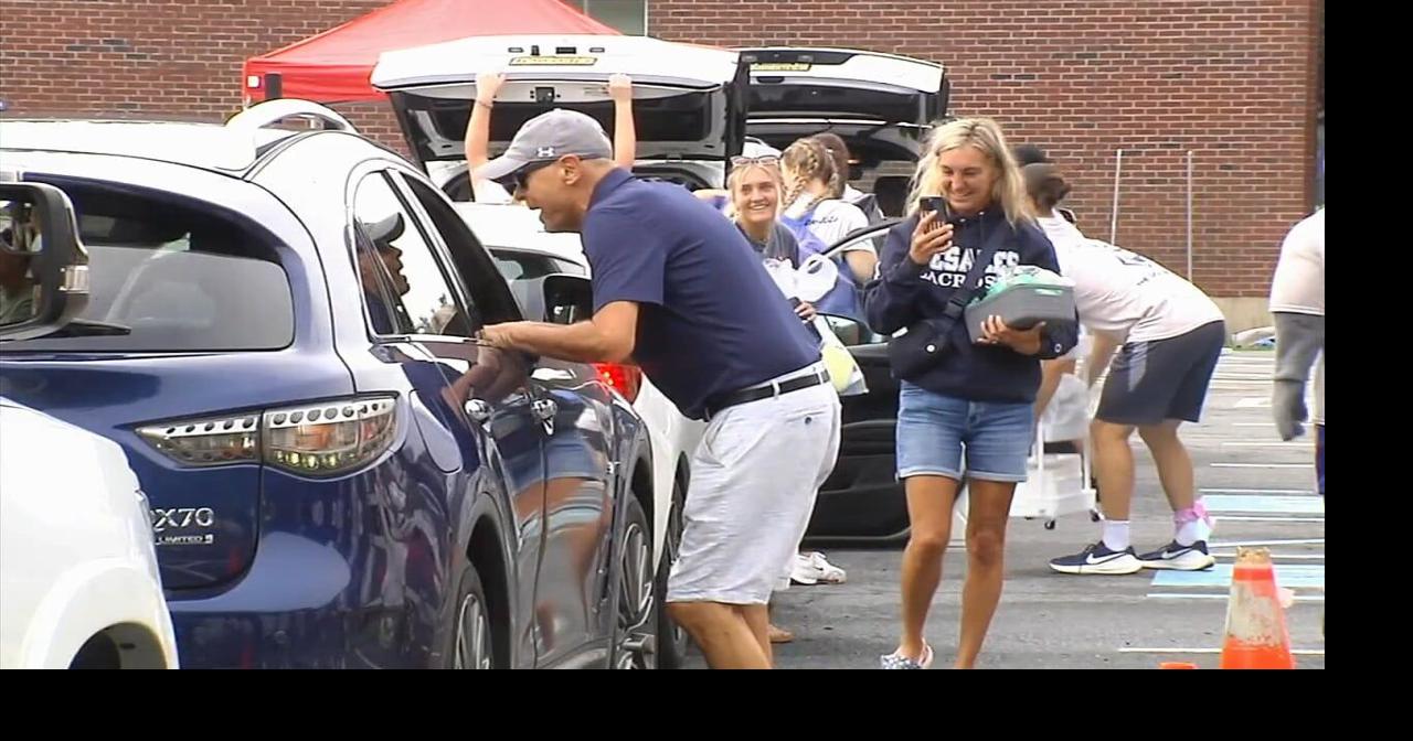 Next Chapter: Over 500 freshmen arrive at DeSales University for move-in day
