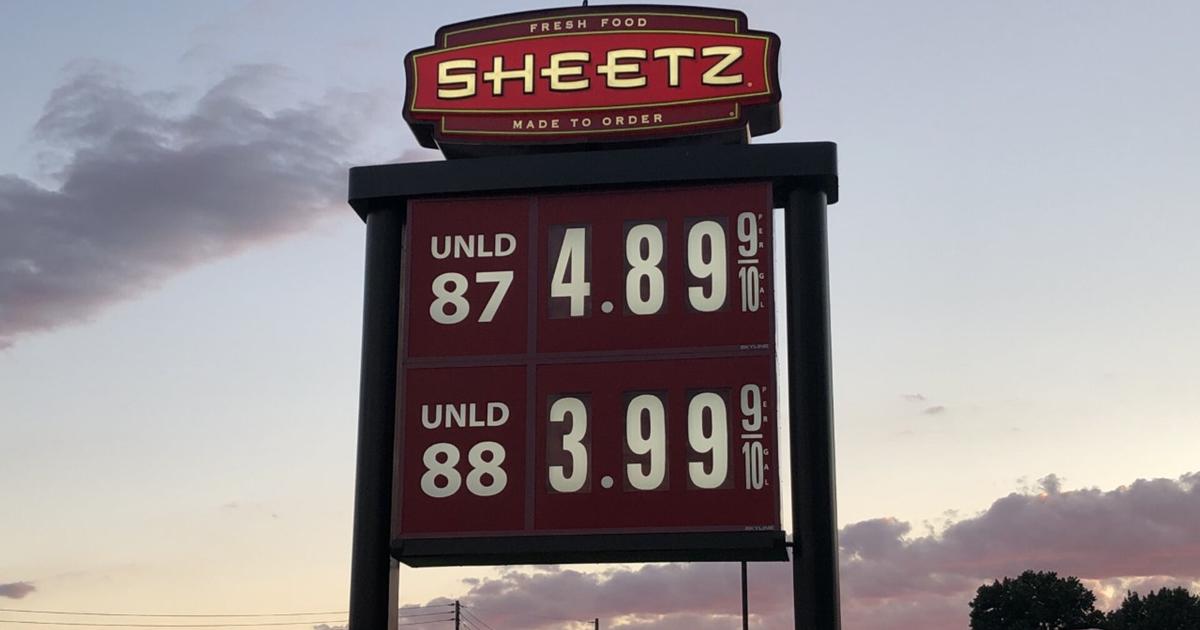 Sheetz Diesel Price R Sign Sheetz temporarily lowers fuel prices below $4 at some locations ...
