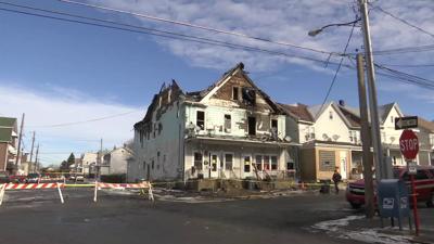 Crews battle flames at Luzerne County apartment building | News | wfmz.com