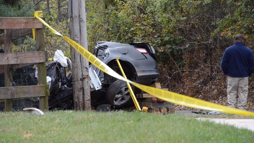 PHOTOS Stolen car chase, crash in Pottstown Southeastern
