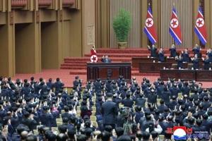 N. Korea's Kim vows 'irreversible' nuclear status, warns Seoul of 'merciless' response