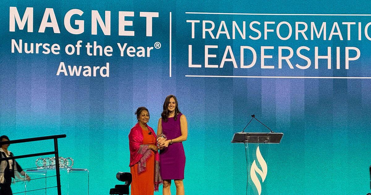 Texas Children's Hospital Nurse Morgan Fischer Recognized as 2025 National Magnet Nurse of the Year for Transformational Leadership