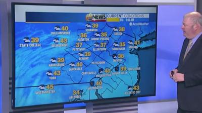 Much drier today with mostly cloudy skies and windy conditions ...