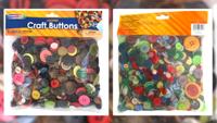 Craft buttons recalled nationwide due to excessive lead content 