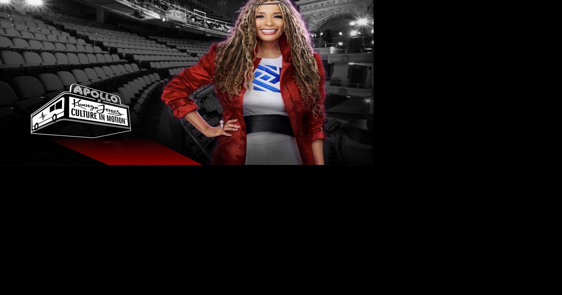 Culture in Motion™ Arrives in Southern California, Carrying The Apollo's Legacy and Kwanza Jones' SUPERCHARGED energy Into Community