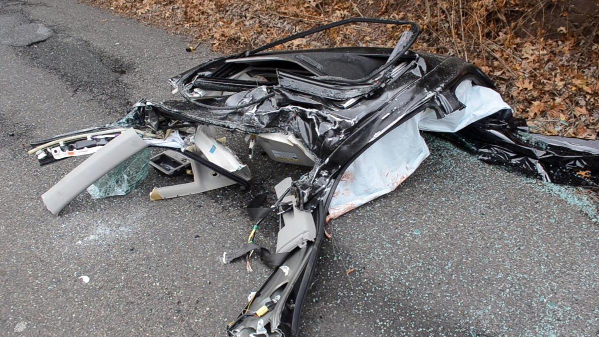 PHOTOS Stolen car chase, crash in Pottstown Southeastern