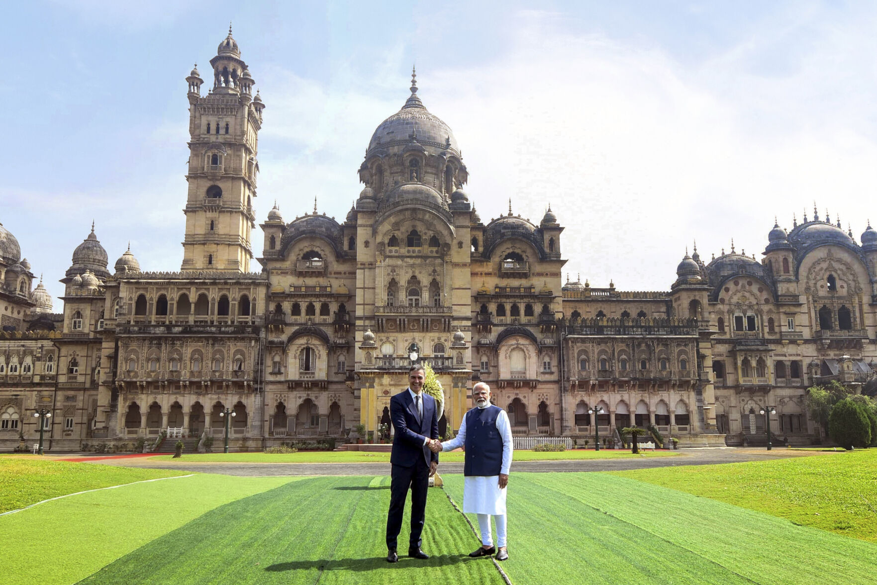 The Leaders Of India And Spain Launch India's First Private Military ...