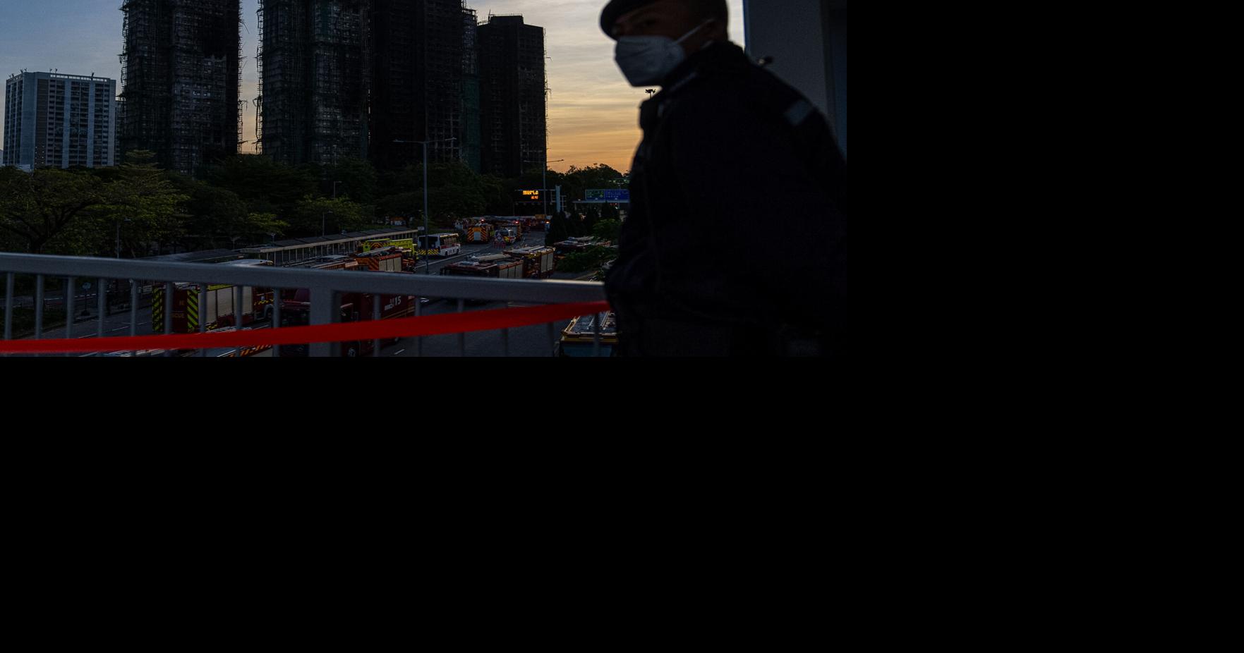 Hong Kong's anti-corruption agency arrests 8 over apartment tower fire