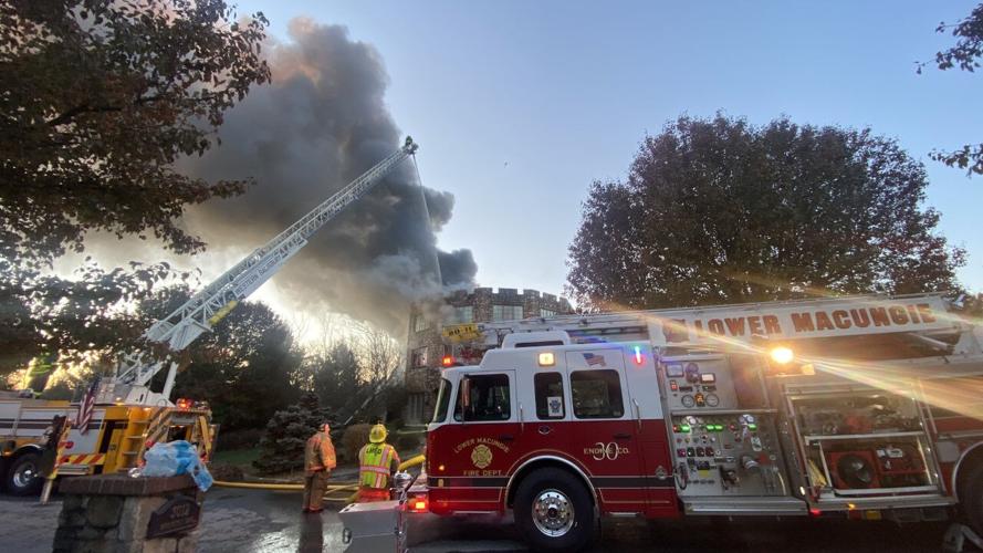 PHOTOS Mansion fire in Salisbury Township Lehigh Valley Regional