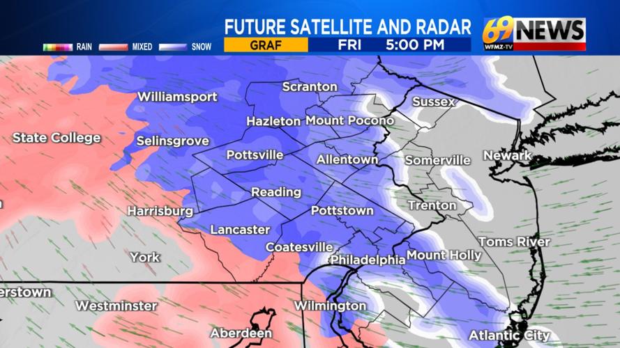 A wintry mix on the way later Friday into early Saturday | Weather ...