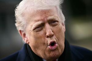 Trump says 'thank you' to Iran for not hanging protesters