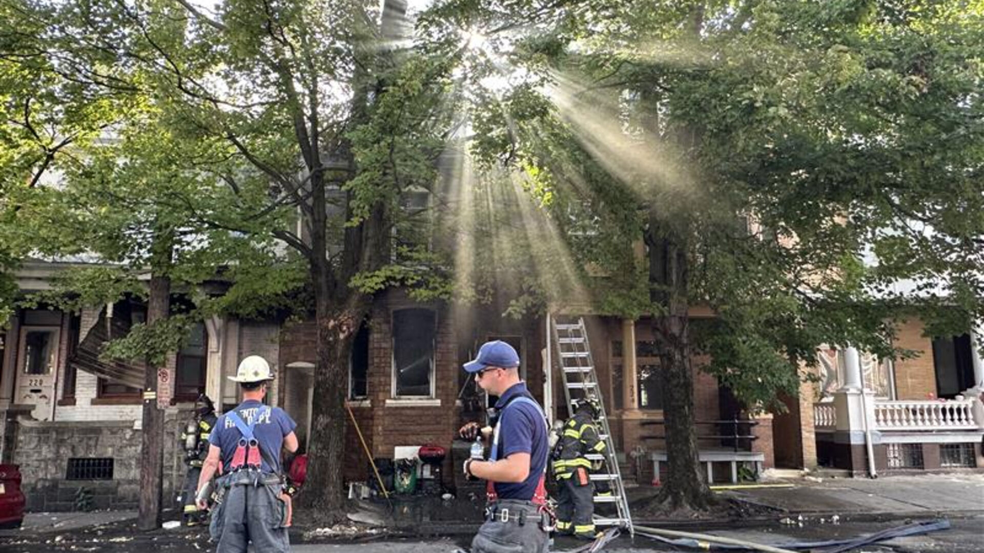 Fire tears through home in Allentown | Allentown Area | wfmz.com