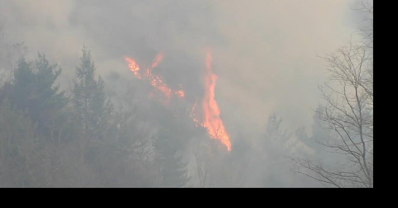 Resources from across Pa. help fight brush fire that burned