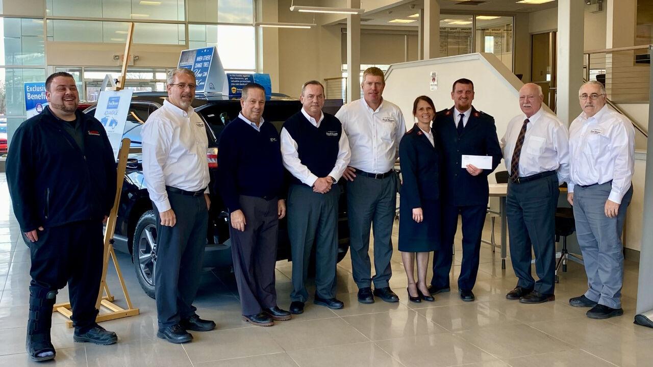 Fred Beans Automotive Group donates 27,500 to hungerfighting