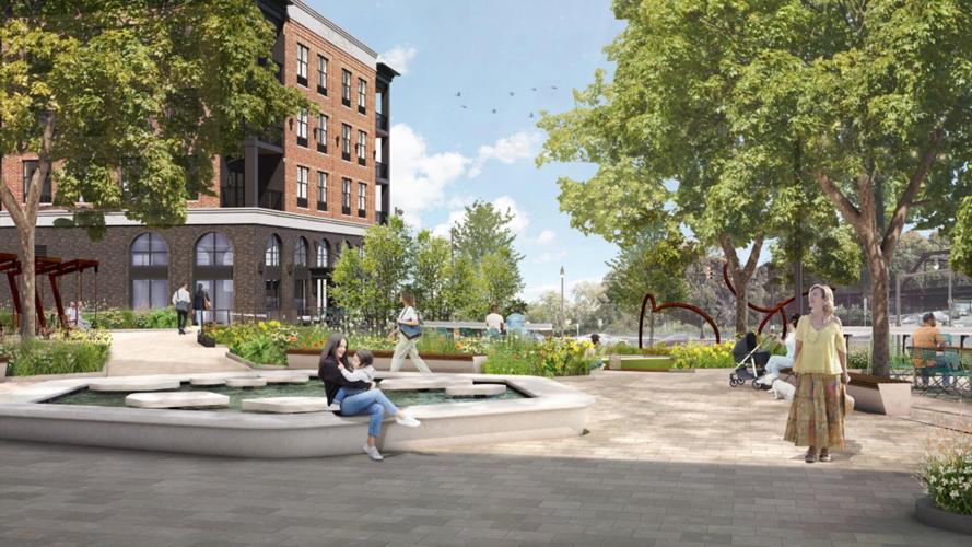 PHOTOS April 2024 Renderings of 'The Confluence' in Easton