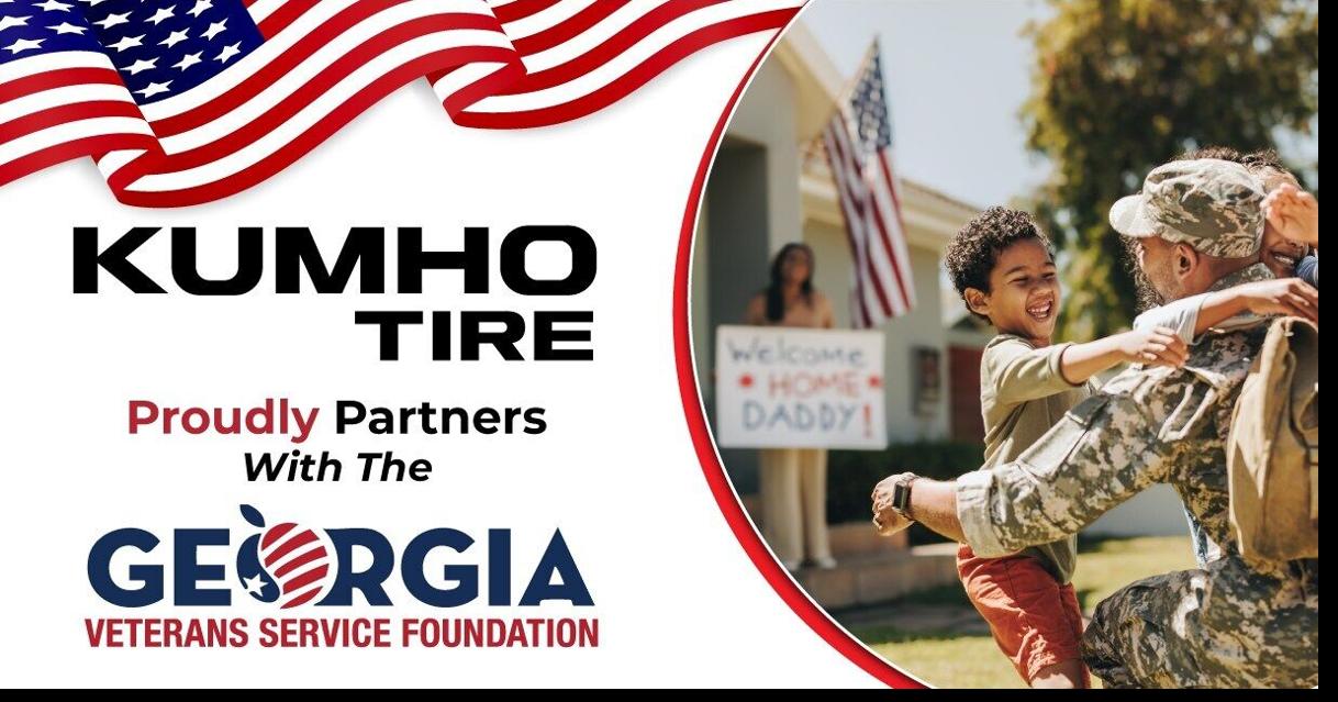 Kumho Tire USA, Georgia Department of Veterans Service, and Georgia Veterans Service Foundation Announce Formal Partnership to Support Georgia's Veterans