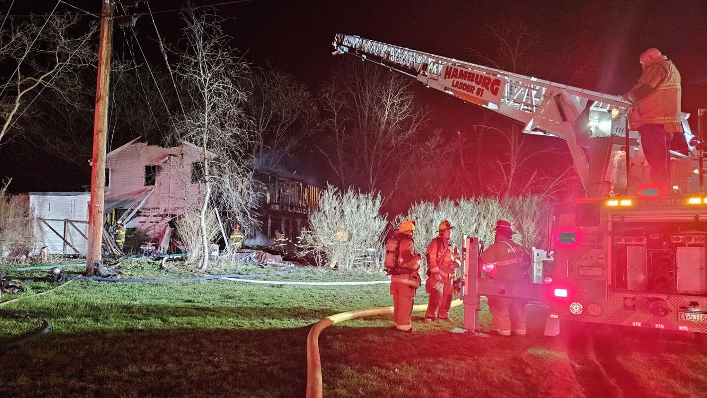 Fire tears through home in Centre Township | Northern Berks County ...