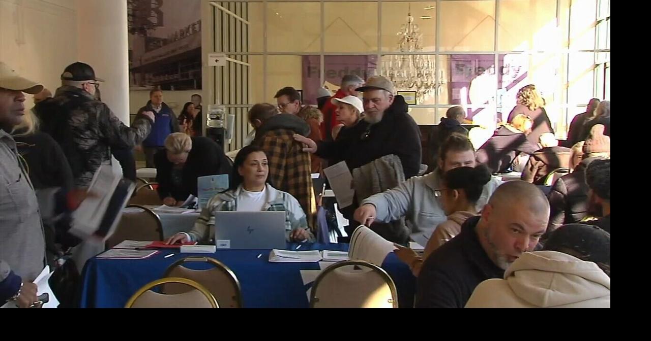 ‘He was shell-shocked’: Relief agencies meet with dozens displaced by ...