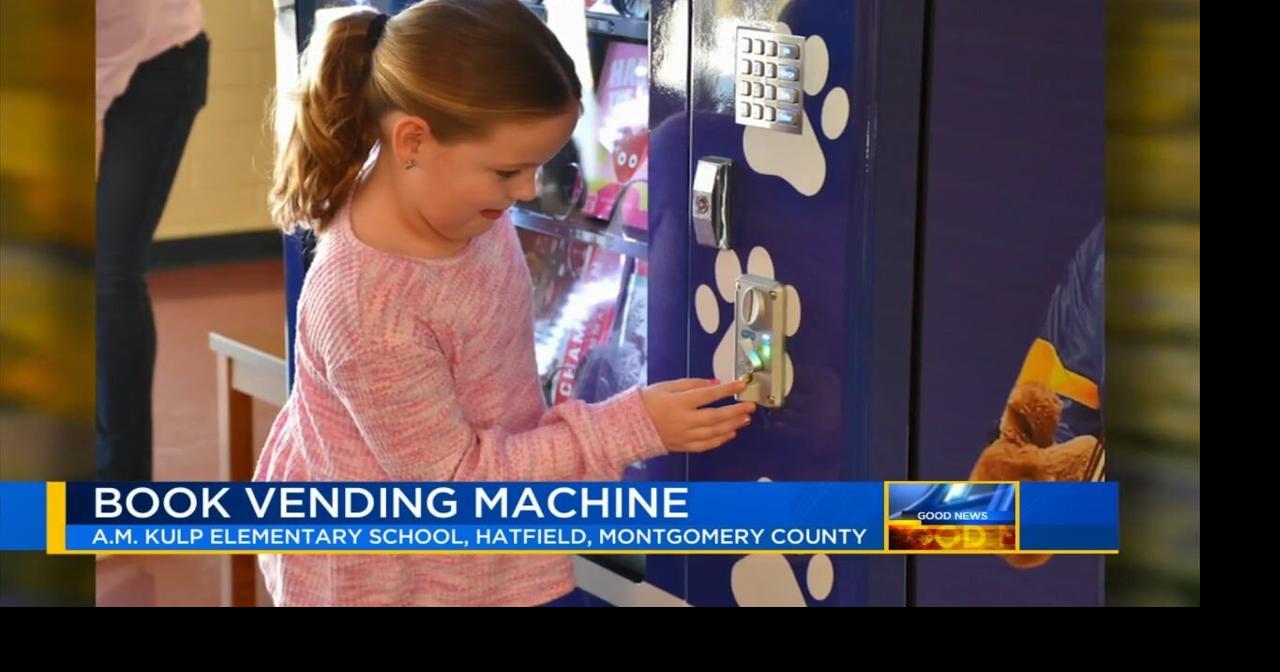 A.M. Kulp Elementary School opens book vending machine Good News