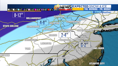 First accumulating snow and ice of the season on the way later today ...
