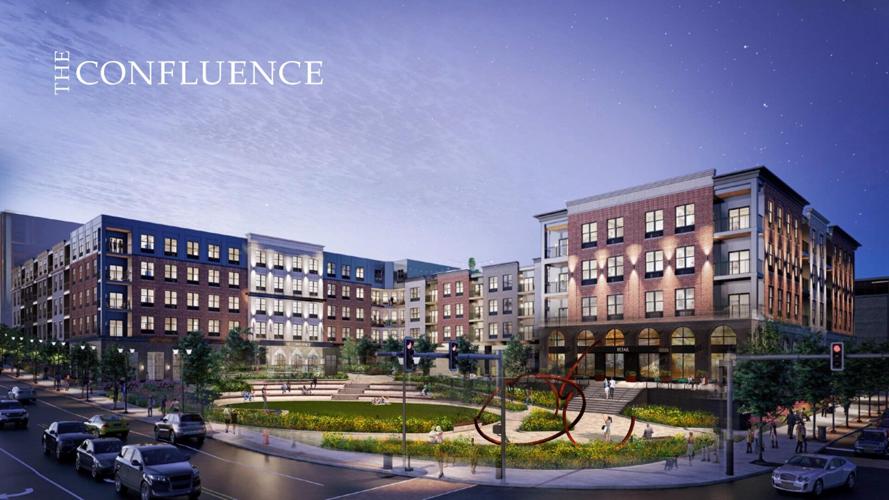 PHOTOS April 2024 Renderings of 'The Confluence' in Easton