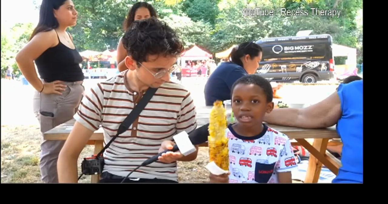 The corn kid: Boy