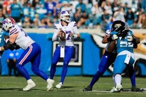 Allen magic leads Bills past Jaguars in playoff thriller