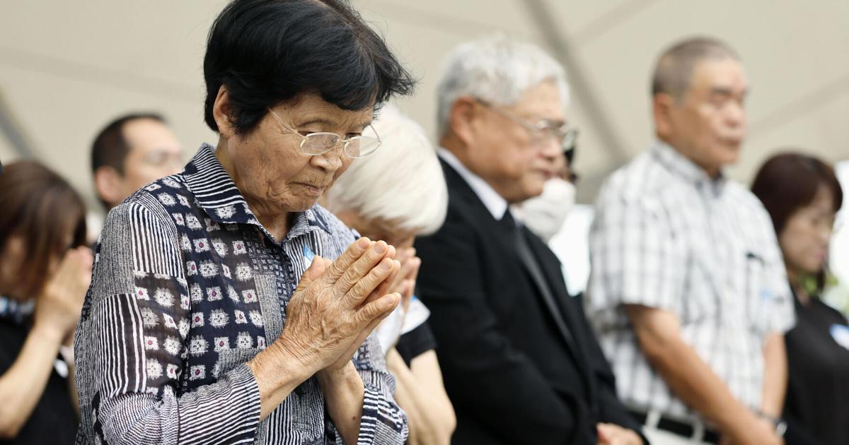 Photo: wfmz.com Japan Nagasaki Anniversary