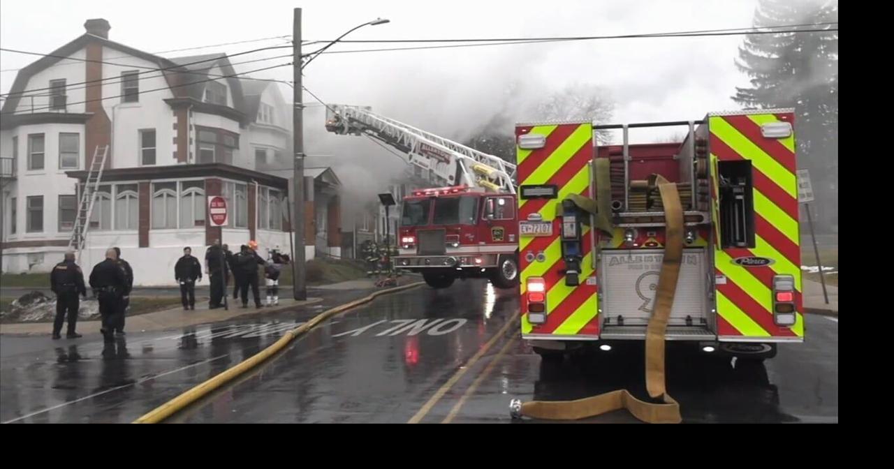 2 rescued, 16 displaced after 2-alarm fire in Allentown | Allentown ...
