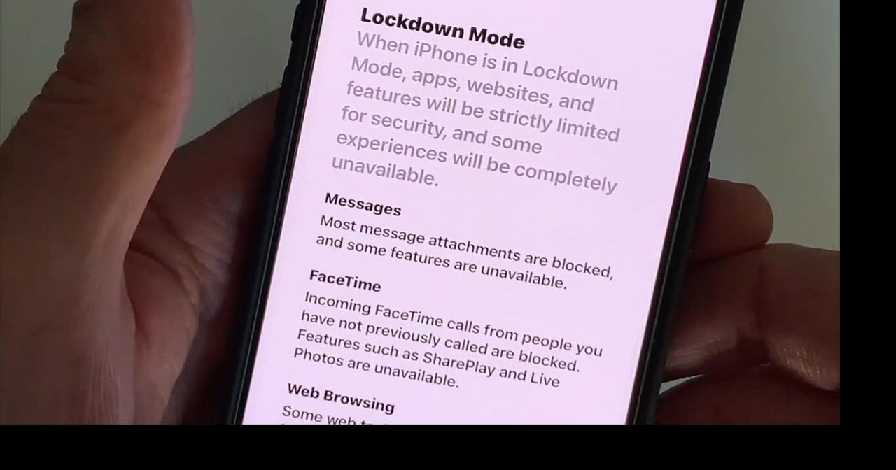 What the Tech? A look at whether you should use Lockdown Mode on iPhones