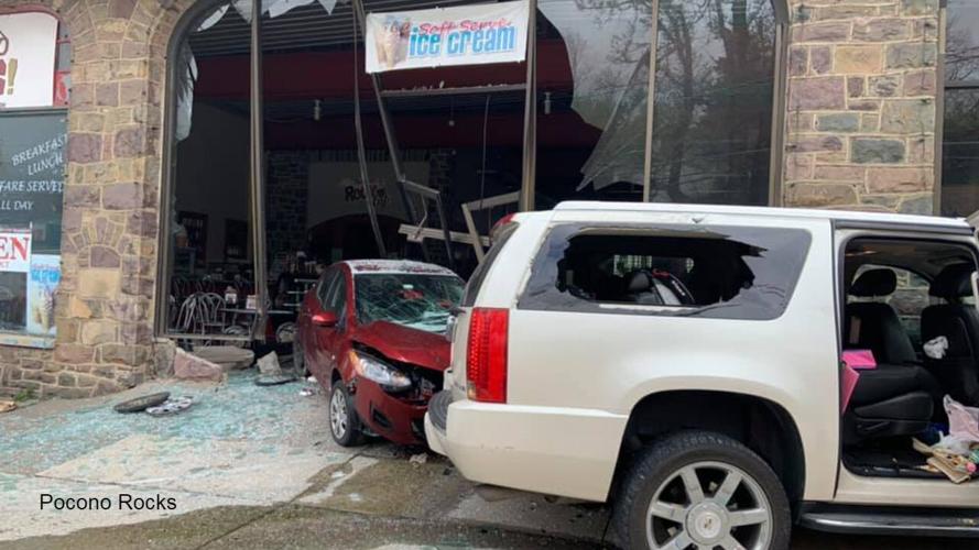 Accident sends vehicles crashing through Poconos café Poconos and Coal Region