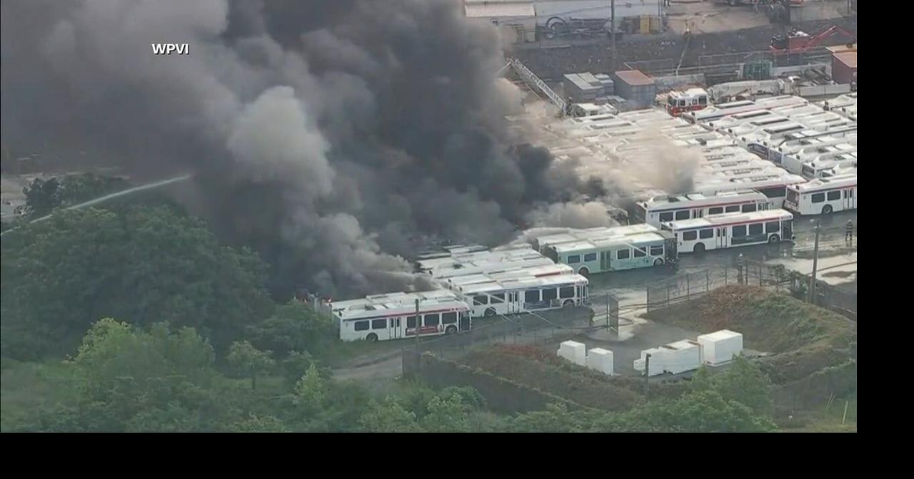 Several SEPTA buses catch fire in Philadelphia | Southeastern ...
