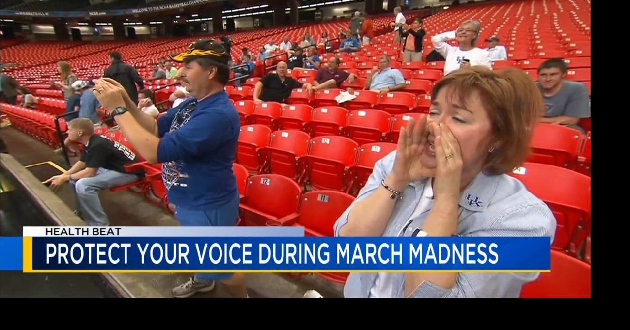 Health Beat: Protecting your voice during March Madness | Health Beat ...