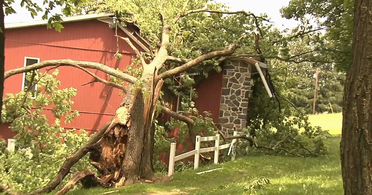 Cleanup continues in Lehigh Valley after morning storms leave widespread damage - Vimarsana News