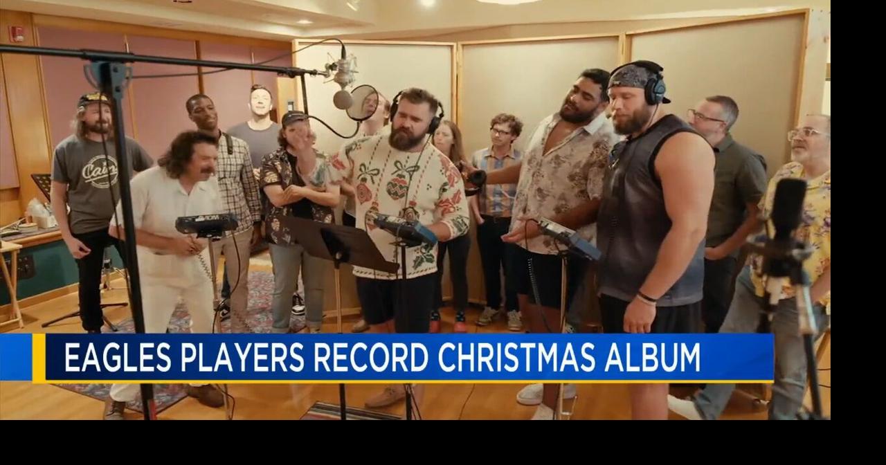 Christmas comes early: Eagles players record 2nd holiday album