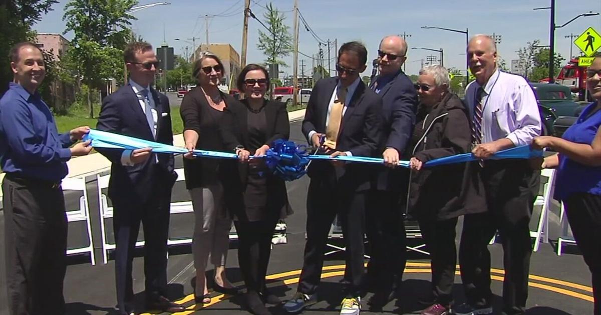 Officials cut the ribbon on 1st phase of Riverside Drive project in Allentown