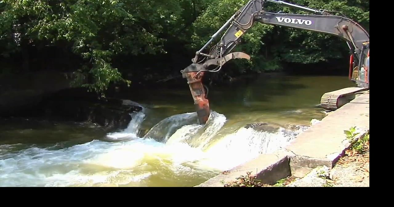 Bushkill Creek set to flow freely into the Delaware River,  thanks to number of dams being removed
