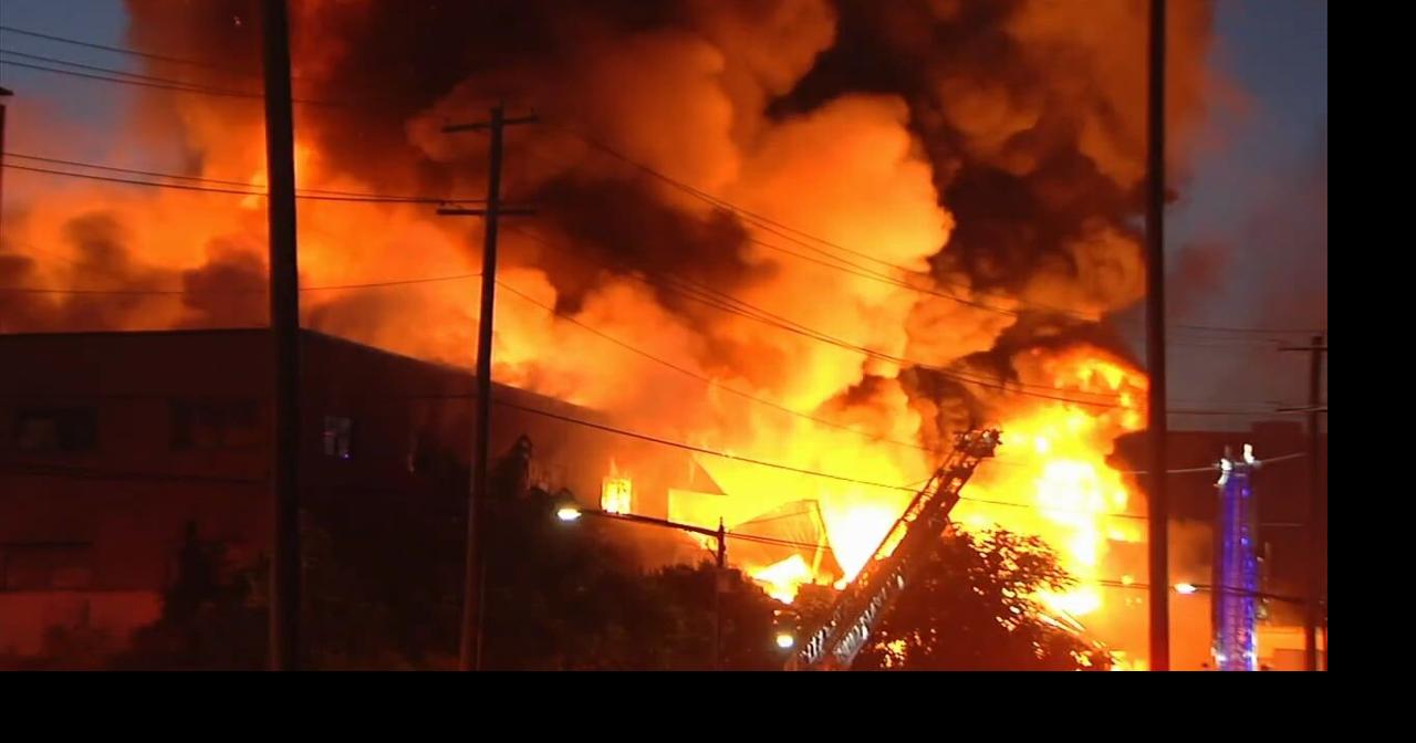 'A range of emotions': Old factory building that went up in flames is coming down, as demolition gets underway in Allentown