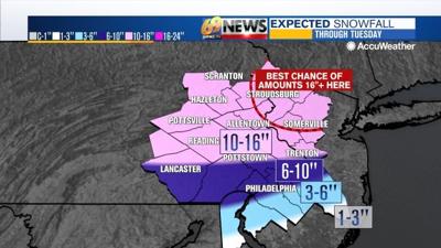 Slow moving winter storm to bring heavy snow and gusty winds into the ...