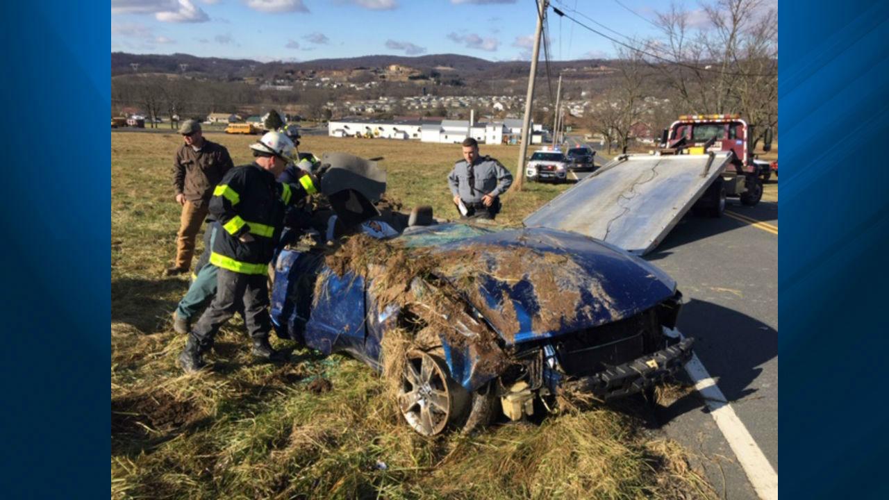 One injured in Berks County rollover crash Berks Regional News