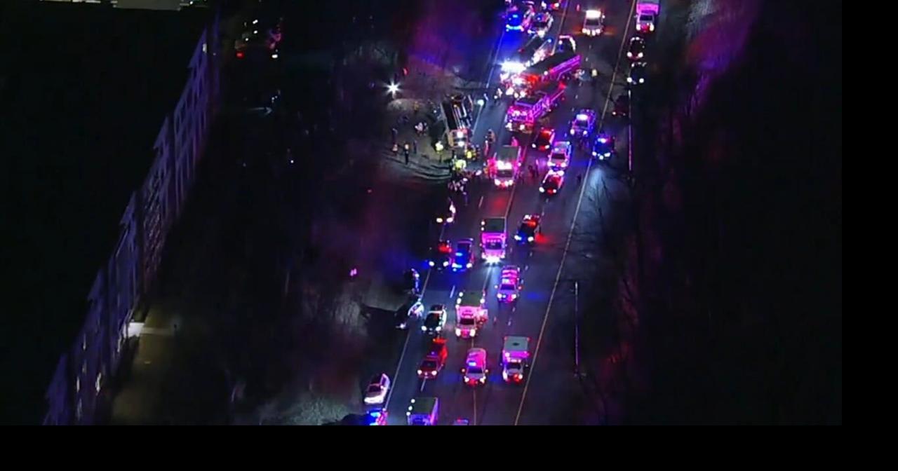 13 injured after school bus overturned in New Jersey | New Jersey News ...