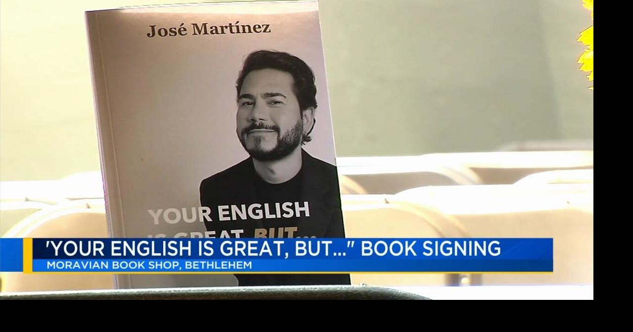 69 News' Jose Martinez shares his bilingual journey in "Your English is Great, But.."