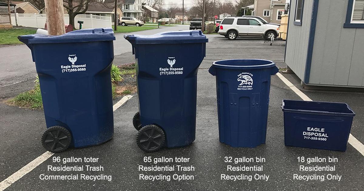Spring Township residents line up to trash new waste cans