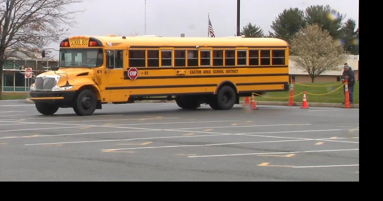 Local school bus drivers showcase skills in Easton driving safety ...