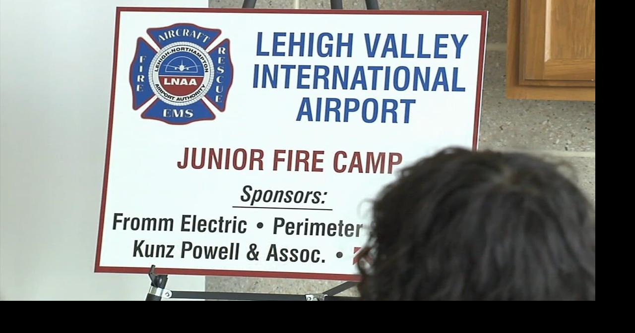 LVIA camp teaches 'junior firefighters' how to battle aircraft fires ...